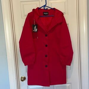 NEW WJACKET Barbara pink windbreaker rain jacket